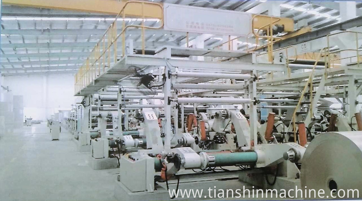 Composite cardboard paper machine